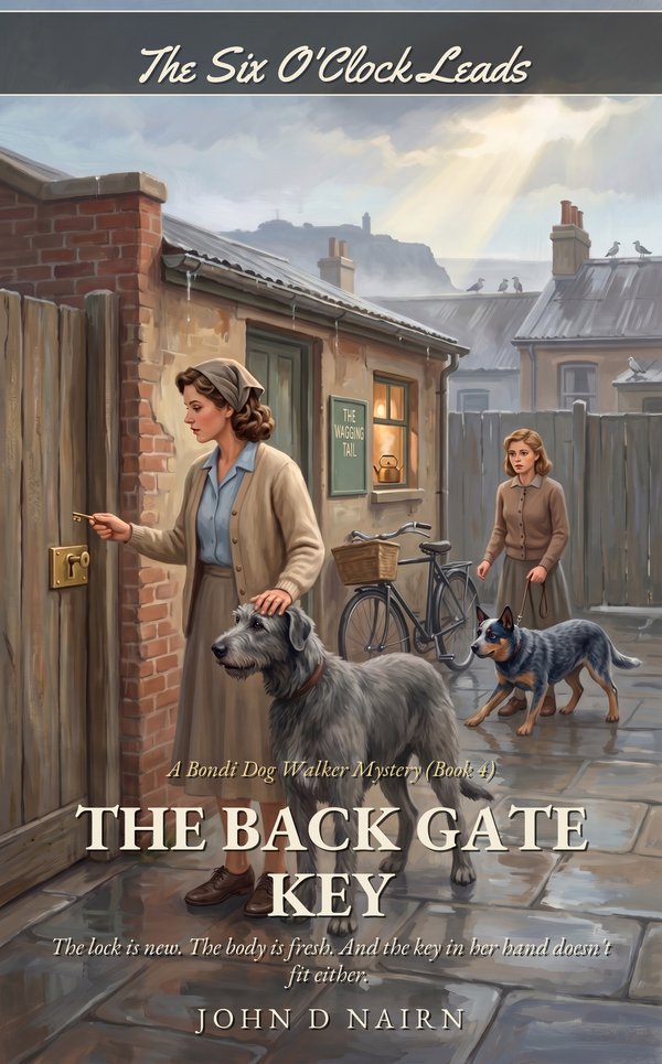 Cover of Book 4: The Back Gate Key